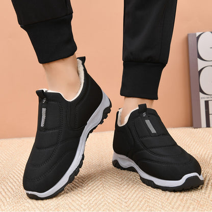 😀🎉🔥Baršunaste i zadebljane🔥【35-41】Zimske ženske čizme s podstavom od pamuka – vodootporne, udobne i protuklizne