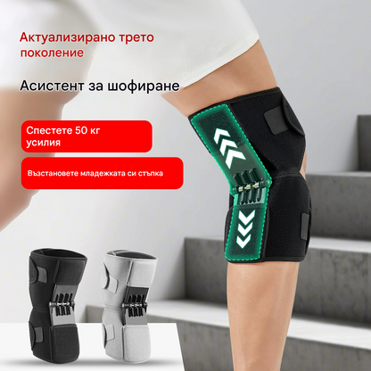 🎁50% отстъпка🎁 Многофункционален пружинен наколеник – Подобрете комфорта при движение и защита на ставите, облекчава напрежението в коляното