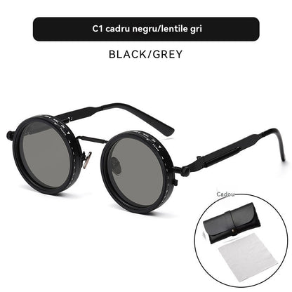 【🔥Cumpără 1, primești 1 gratuit】Ochelari de soare noi reglabili pe 9 niveluri, potriviți pentru utilizare în aer liber, pescuit, condus și cu protecție UV