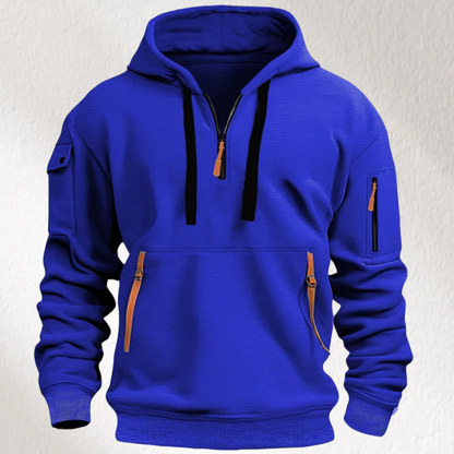 🔥💥【S-5XL】Stylová a Teplá Pánská Mikina s Kapucí - Komfort a moderní design pro každý teplý výlet! 