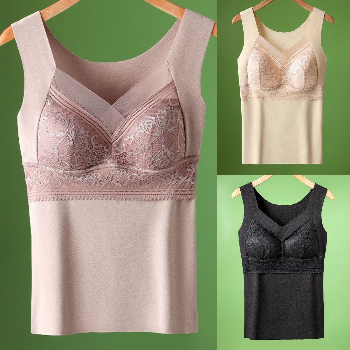 🔥【2 darab】❤️【20–50 kg】Őszi-téli bársonyos csipkés alakformáló melltartó, szép hátkialakítással, a mellek megereszkedésének megelőzésére