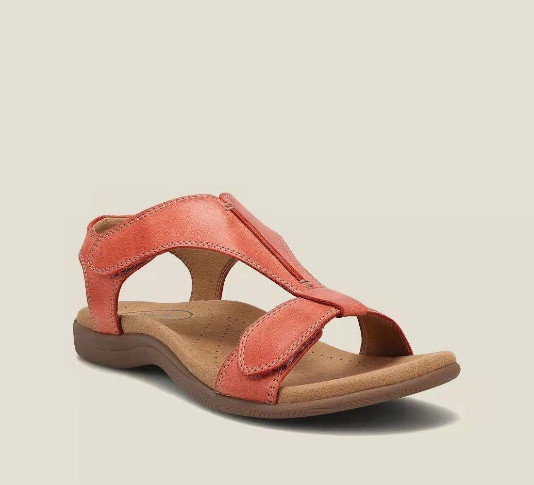 👡 Ženske sandale s platformom od mekane kože -