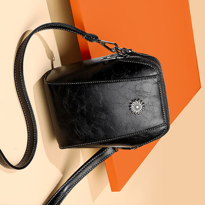 ✨👜【Letní slevy】Elegantní dámská crossbody kabelka z měkké PU kůže – stylová, kompaktní, ideální pro mobilní telefon, klíče a peněženku