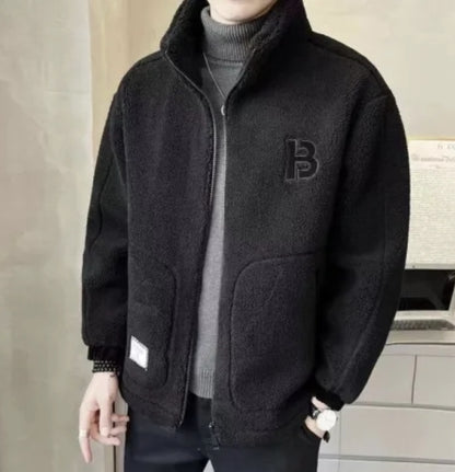 ⛄【L-6XL】Chaqueta de forro polar de invierno, abrigo de algodón, abrigo acolchado de lana de oveja, abrigo cálido