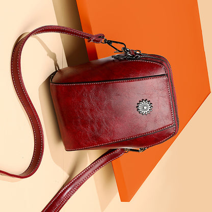 ✨👜【Letní slevy】Elegantní dámská crossbody kabelka z měkké PU kůže – stylová, kompaktní, ideální pro mobilní telefon, klíče a peněženku
