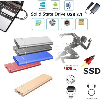 Mobil SSD szilárdtest-meghajtó 8TB