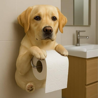 🐕🐕【Cumpără unul, primești unul gratuit】Suport hârtie igienică drăguț cu tematică de cățeluș