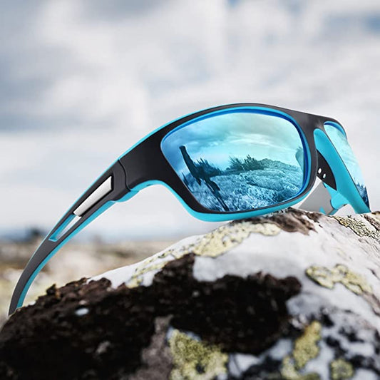 😎【Kupte 1 a získejte 1 zdarma】🕶⚡ Pánské sportovní sluneční brýle, polarizované s reflexními pravými skly, moderní a odolné proti prachu, ideální pro venkovní jízdu
