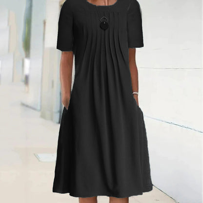 😍【S-3XL】Rochie simplă și nouă pentru femei, la modă 