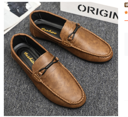 🔥🔥Primăvara și vara pantofi bărbați low-top sute pantofi casual pantofi din piele respirabil