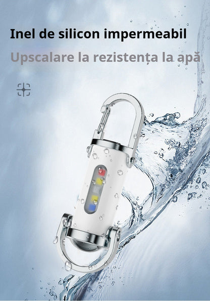 【Kup 1, a 1 dostaniesz gratis】🔥Świetna wyprzedaż🔥Super jasna, wodoodporna mini latarka na klucze o mocy 1200 lumenów