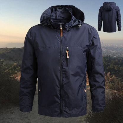 【L-5XL】Ежедневно яке с качулка за външна употреба с голям размер