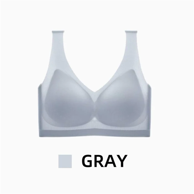 【M-5XL】Sutien ultra subțire din mătase glacială, fără marcaje 