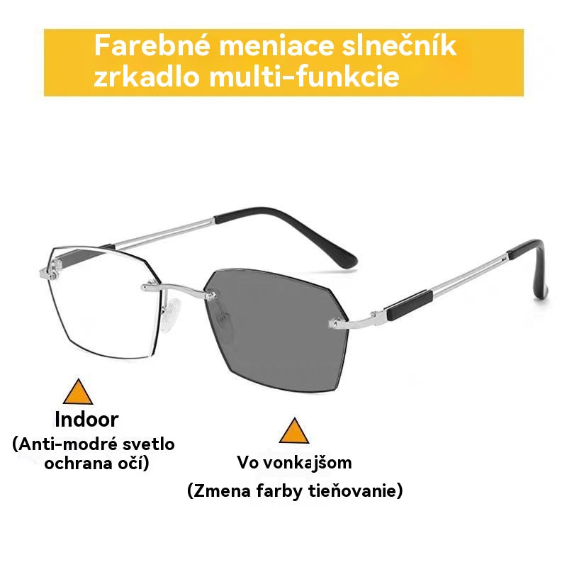 ✨🕶【Kupite 1, dobijte 1 gratis】Nove pametne fotokromatske naočale za čitanje za muškarce i žene, naočale koje blokiraju plavo svjetlo