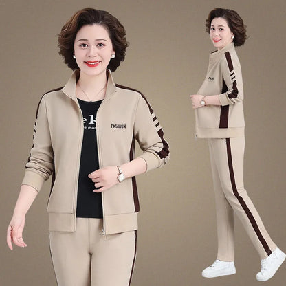 🔥【M-5XL】【Jakna + Hlače】😍 Novi jesenski casual sportski set, velika veličina