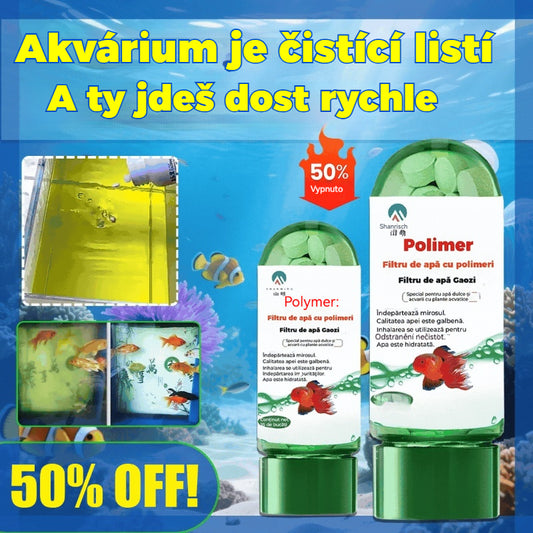 🔥【Kupte 5 a získejte 5 zdarma】🐟Tablety na čištění vody účinně odstraňují chlór, řasy a rozkládají nečistoty, čímž rychle proměňují kalnou vodu v čistou.
