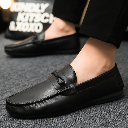 🔥🔥Primăvara și vara pantofi bărbați low-top sute pantofi casual pantofi din piele respirabil