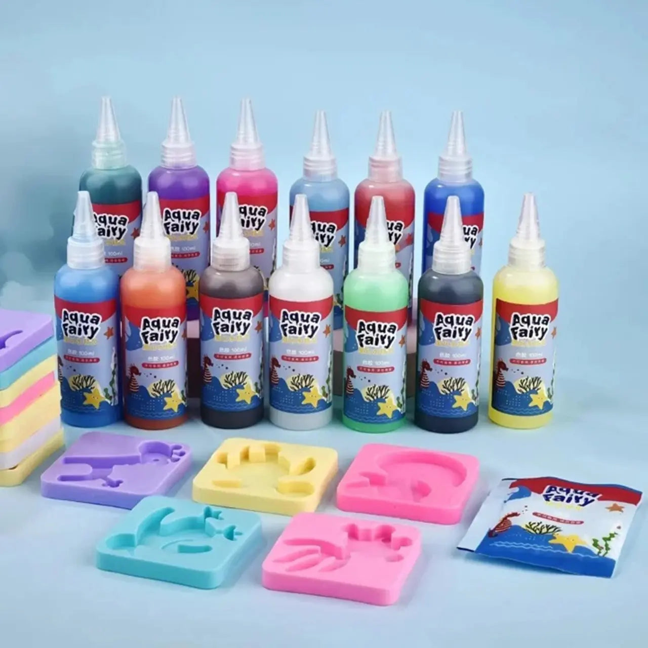 🎨✨ 【Ograničena ponuda -50%】 Kreativni dječji set igračaka 【6 boja + 8 oblika】