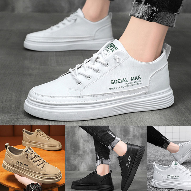 【39-44】 2025 Primavera Nuevos zapatos de cuero de cuero de vaca suave Zapatos casuales