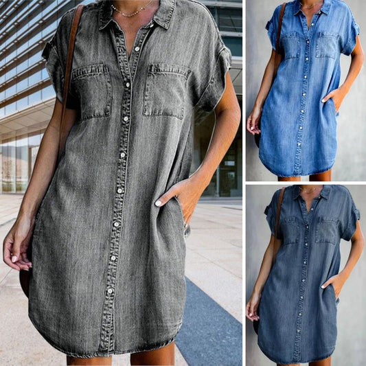 🔥【S-5XL】Traper haljina kratkih rukava