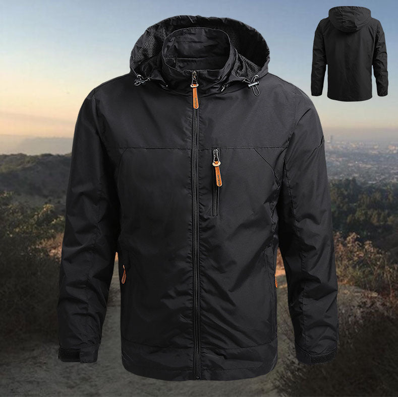 【L-5XL】Ежедневно яке с качулка за външна употреба с голям размер