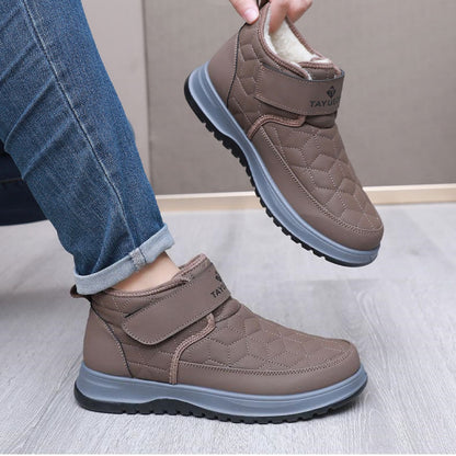 Nowe zimowe, męskie, ocieplane buty śniegowe z niskim stanem【39-45】