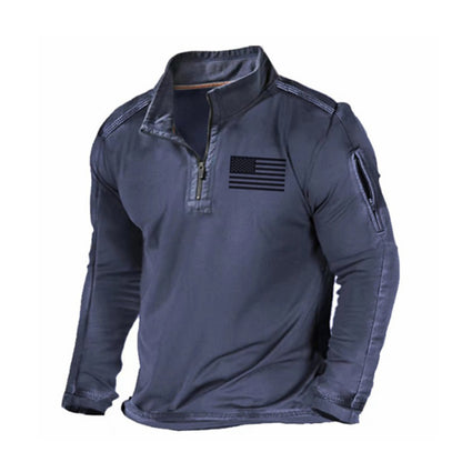 2024 Męska bluza polarowa z długim rękawem i kapturem-3795813