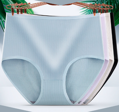 🔥【1 juego de 8】🔥 Ropa interior de mujer de cintura alta