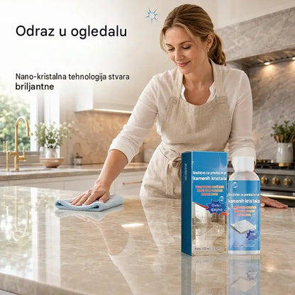 ✨ Sredstvo za čišćenje i poliranje mramora – Nježno čisti, pojačava sjaj te štiti i zatvara kamen ✨