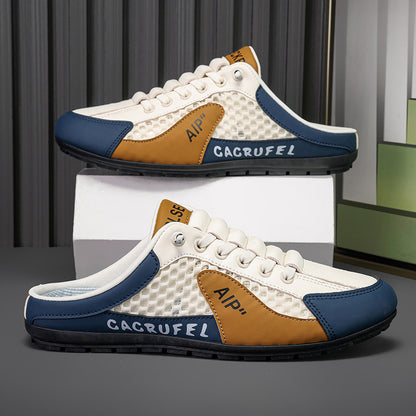 👞🔥【39-44】Nowe męskie sportowe wsuwane i codzienne kapcie-3892210