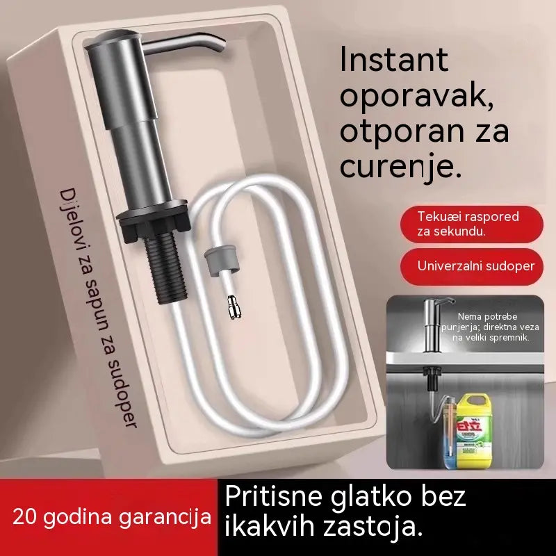 Komplet produžne cijevi za dozator sapuna za sudoper