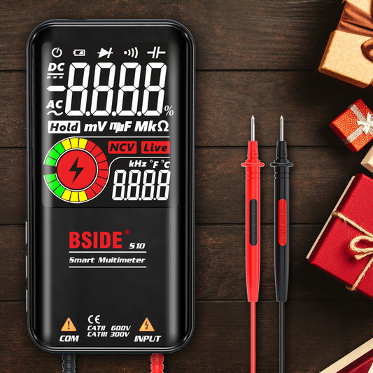 🔥【45% OFF】Inteligentní digitální multimetr, vysoce přesný automatický univerzální multimetr proti popálení