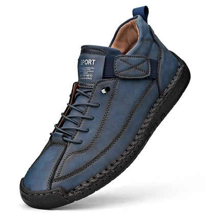 【30% POPUST】【38-48】Muška casual obuća za svakodnevnu upotrebu, rad, aktivnosti na otvorenom, šivane cipele-3897476