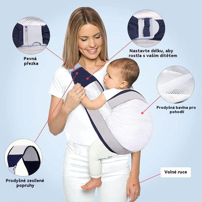 👨‍🍼【Kupte 1 a získejte 1 zdarma】Multifunkční přenosné nosítko pro děti, nosnost 20 kg, vhodné pro děti ve věku 0-3 let