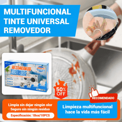 🎁【Produs nou】【Cumpără 2, primești 1 gratuit】Demachiant universal de pete, tablete efervescente puternice pentru îndepărtarea petelor