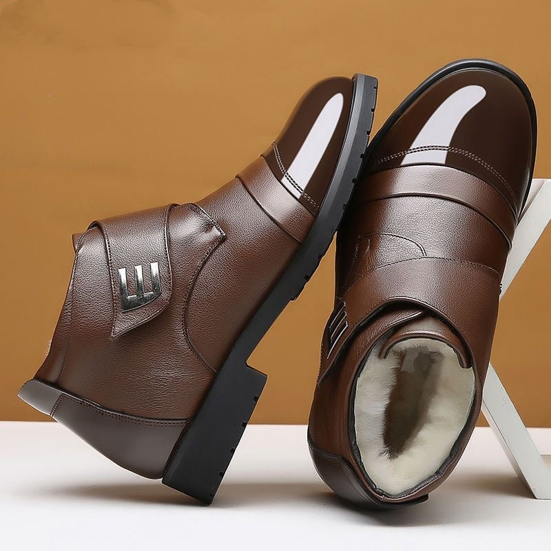 【38-44】🔥Zimske pamučne čizme s flis podstavom, ležerne cipele u britanskom stilu