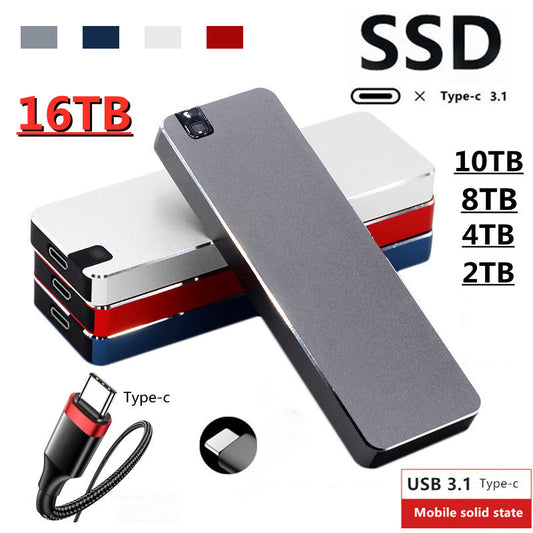 ⚡Przenośne dyski twarde z szybkim transferem danych【8T】--3884503