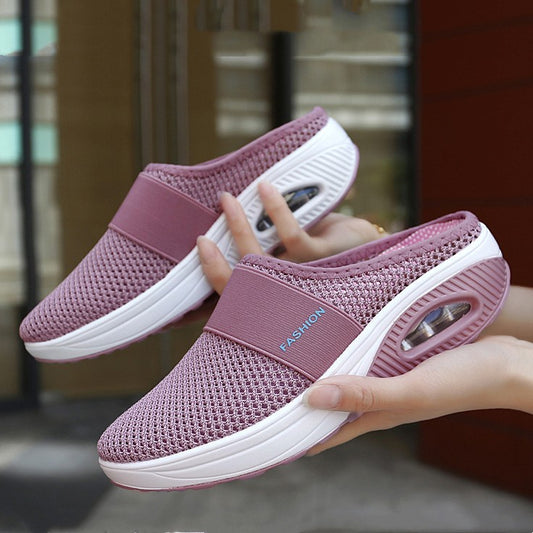 【Wiosenna nowość】【35-43】2025 Buty z poduszką powietrzną Hollow Mesh