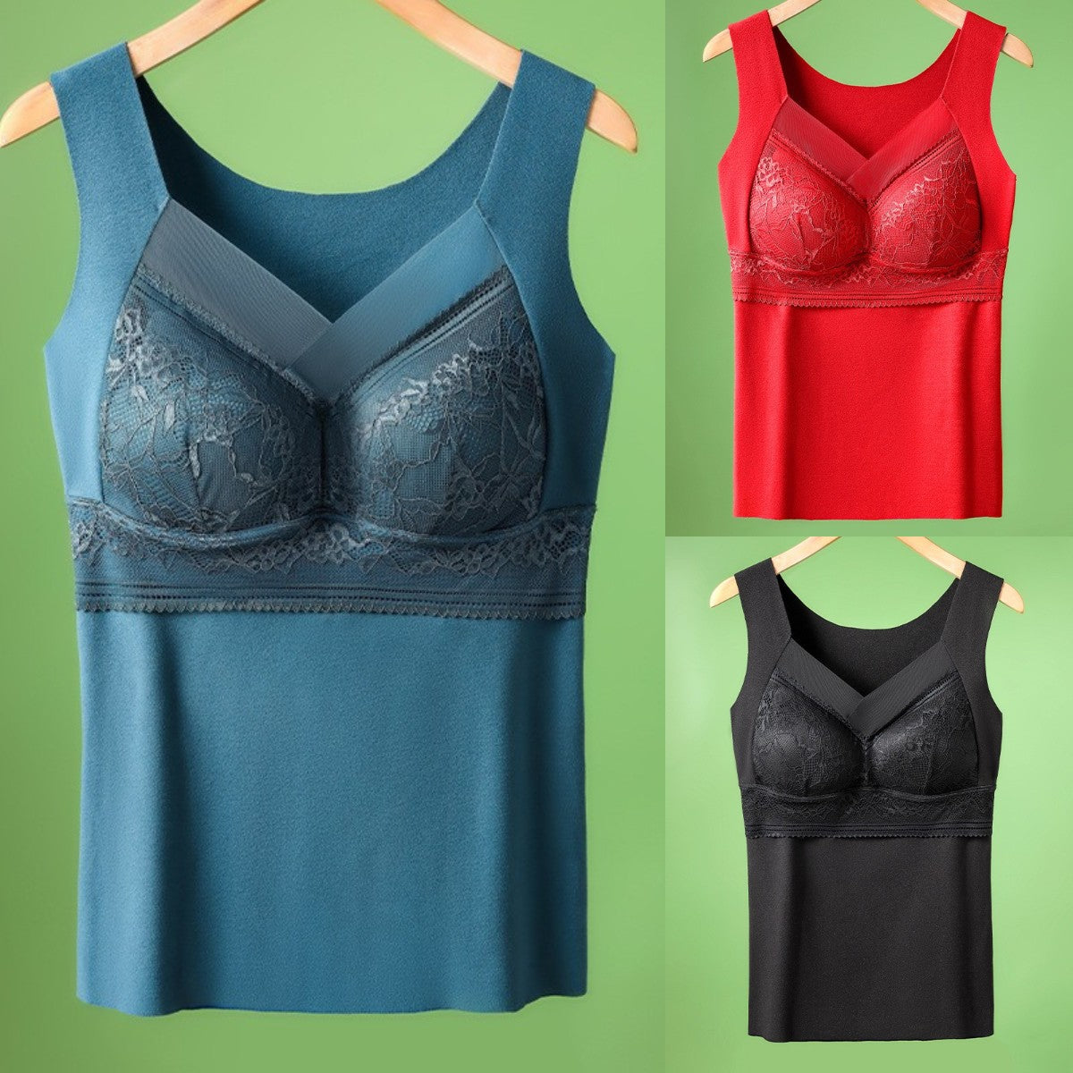 🔥【2 darab】❤️【20–50 kg】Őszi-téli bársonyos csipkés alakformáló melltartó, szép hátkialakítással, a mellek megereszkedésének megelőzésére