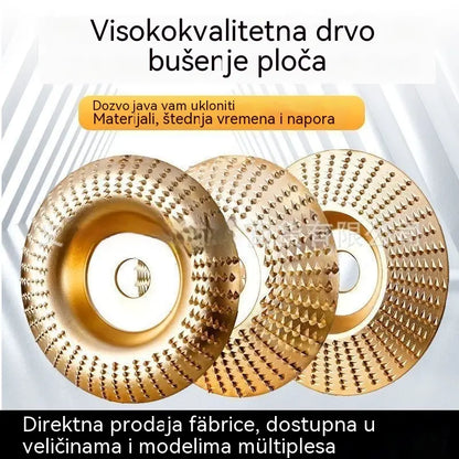 【3 komada 24€】Višenamjenski brusni kotač prikladan za kutne brusilice za obradu drveta