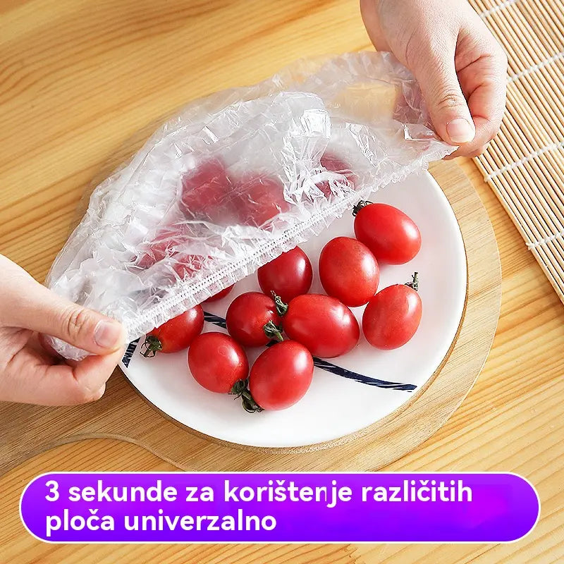 🔥【100 kom】Poklopac za jednokratnu upotrebu za zaštitu od smrzavanja prehrambene kvalitete