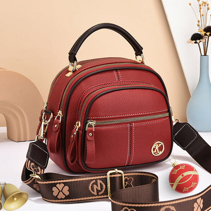 👜2025 Nová módní crossbody taška s potiskem, velká kapacita, přenosná